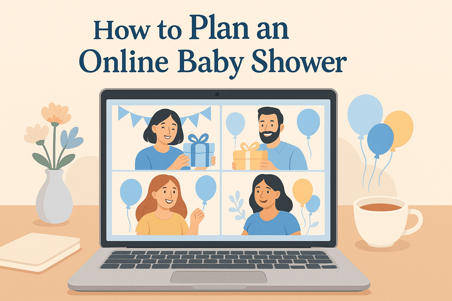 How to Plan an Online Baby Shower: Step-by-Step Guide