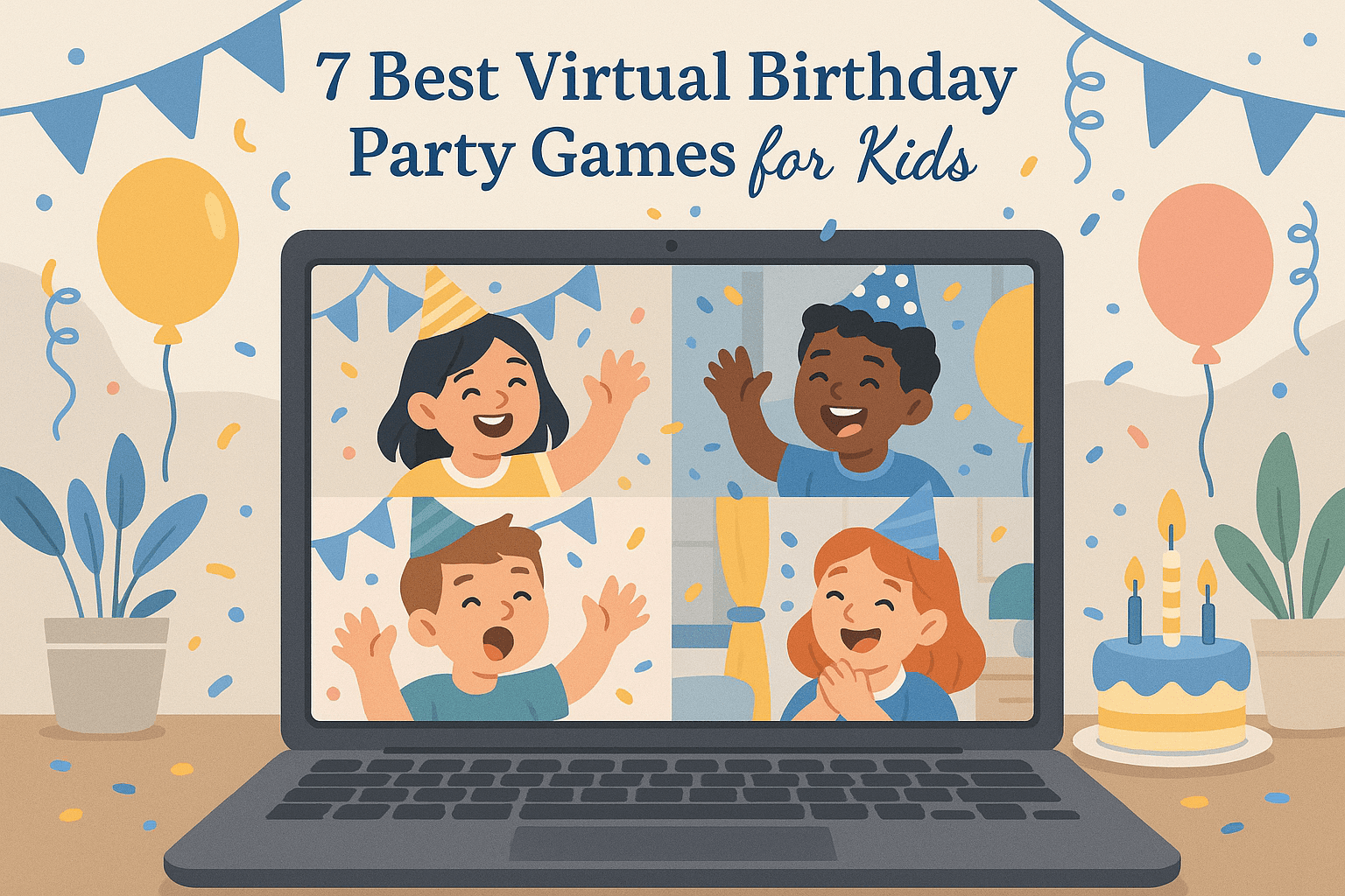7 Best Virtual Birthday Party Games for Kids