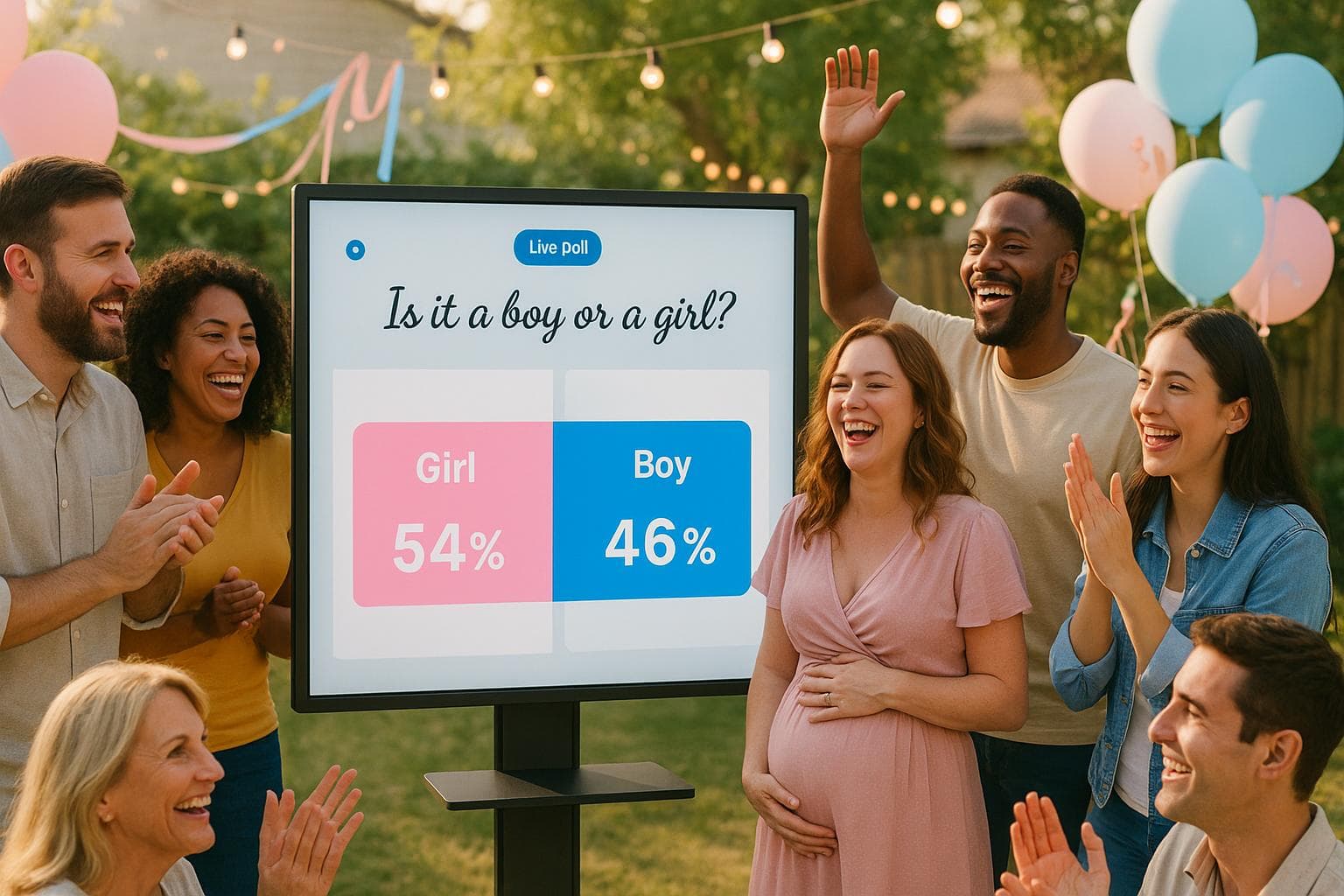 How to Use Live Polls for Gender Reveals